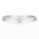 Inel de logodna aur alb cu diamante 73246