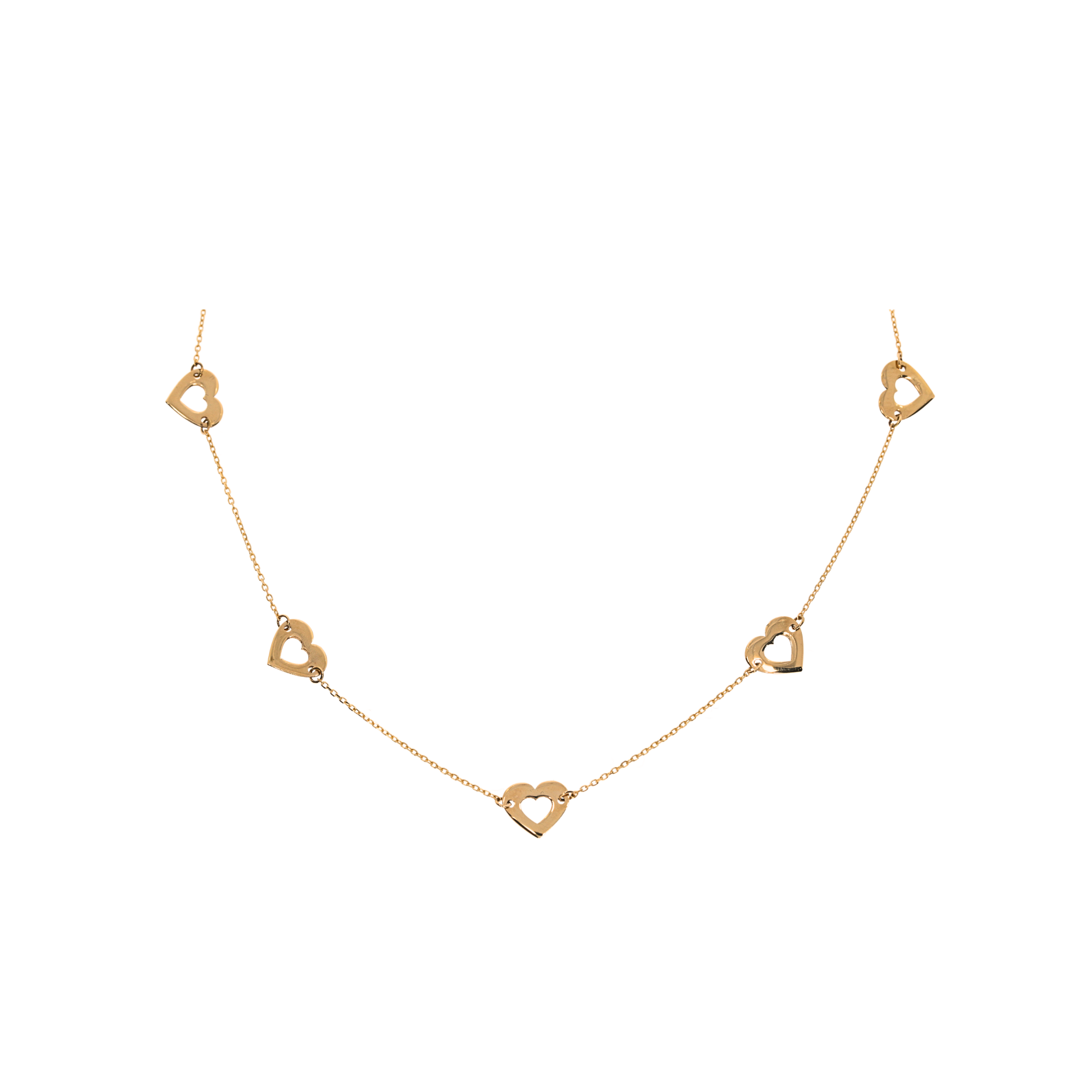 Lant aur cu pandantiv inima