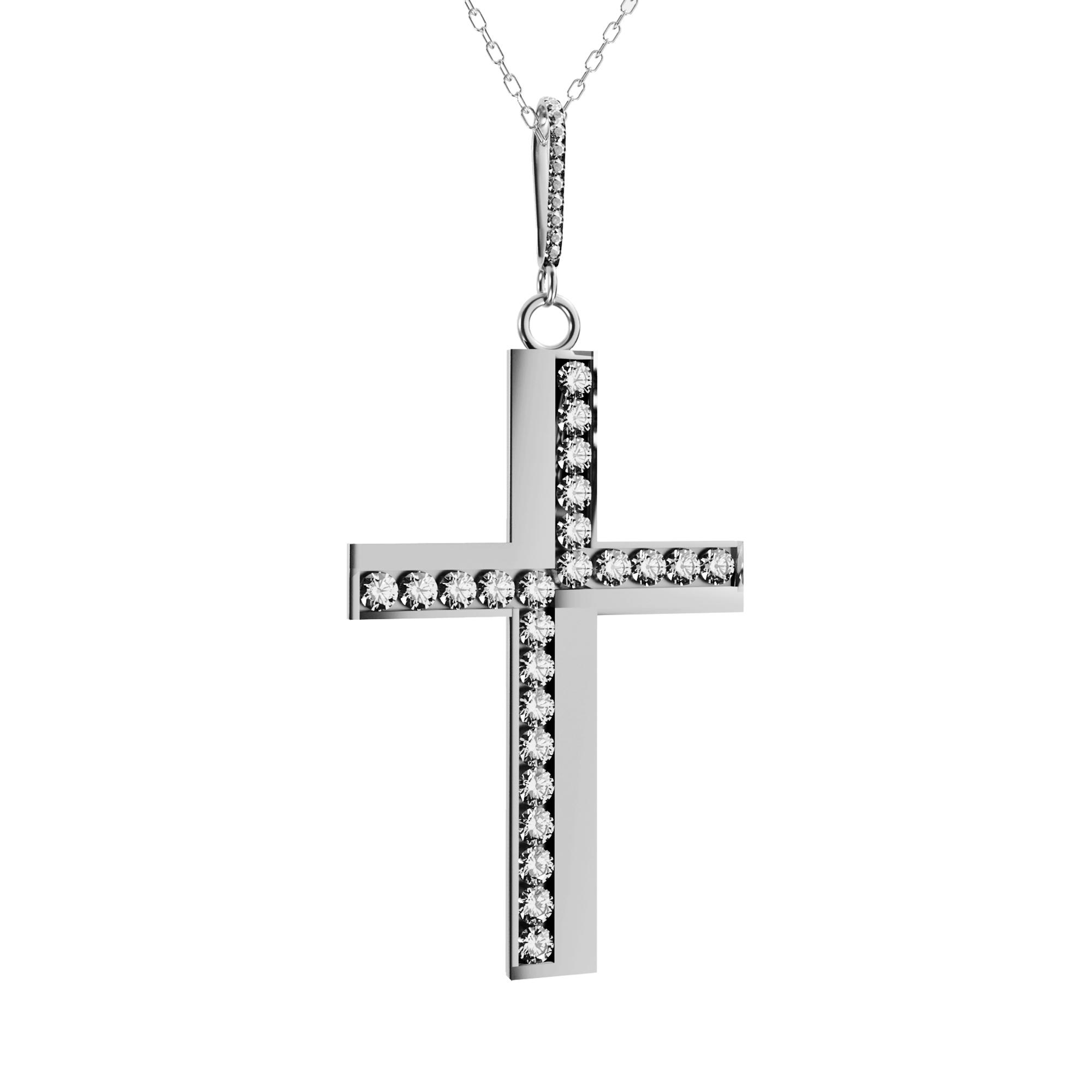 Pandantiv aur cu diamante