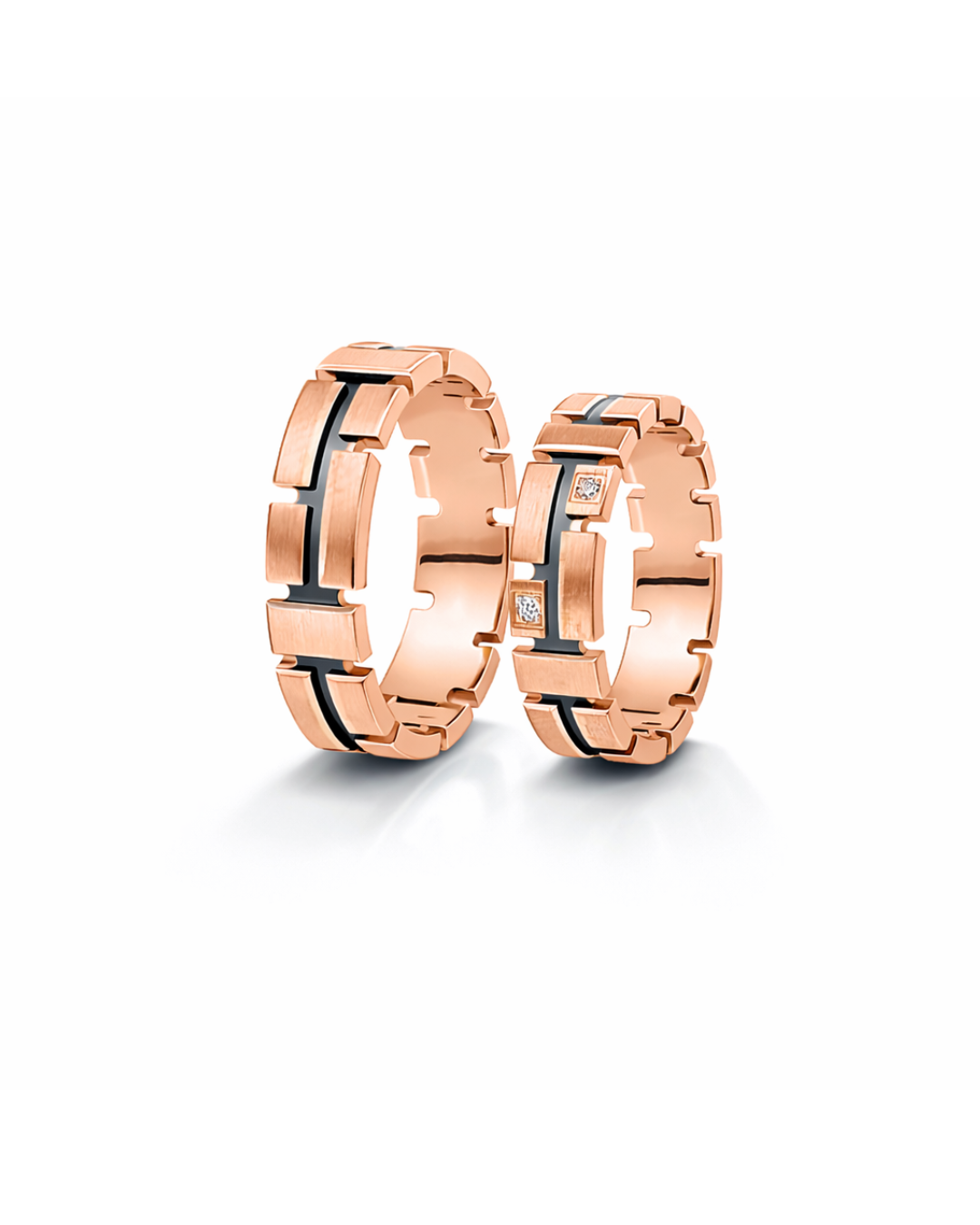 Verighete manuale aur roz