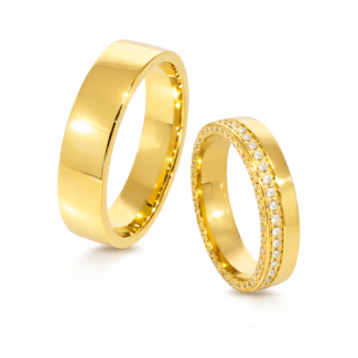 Verighete aur galben 14k, 2356
