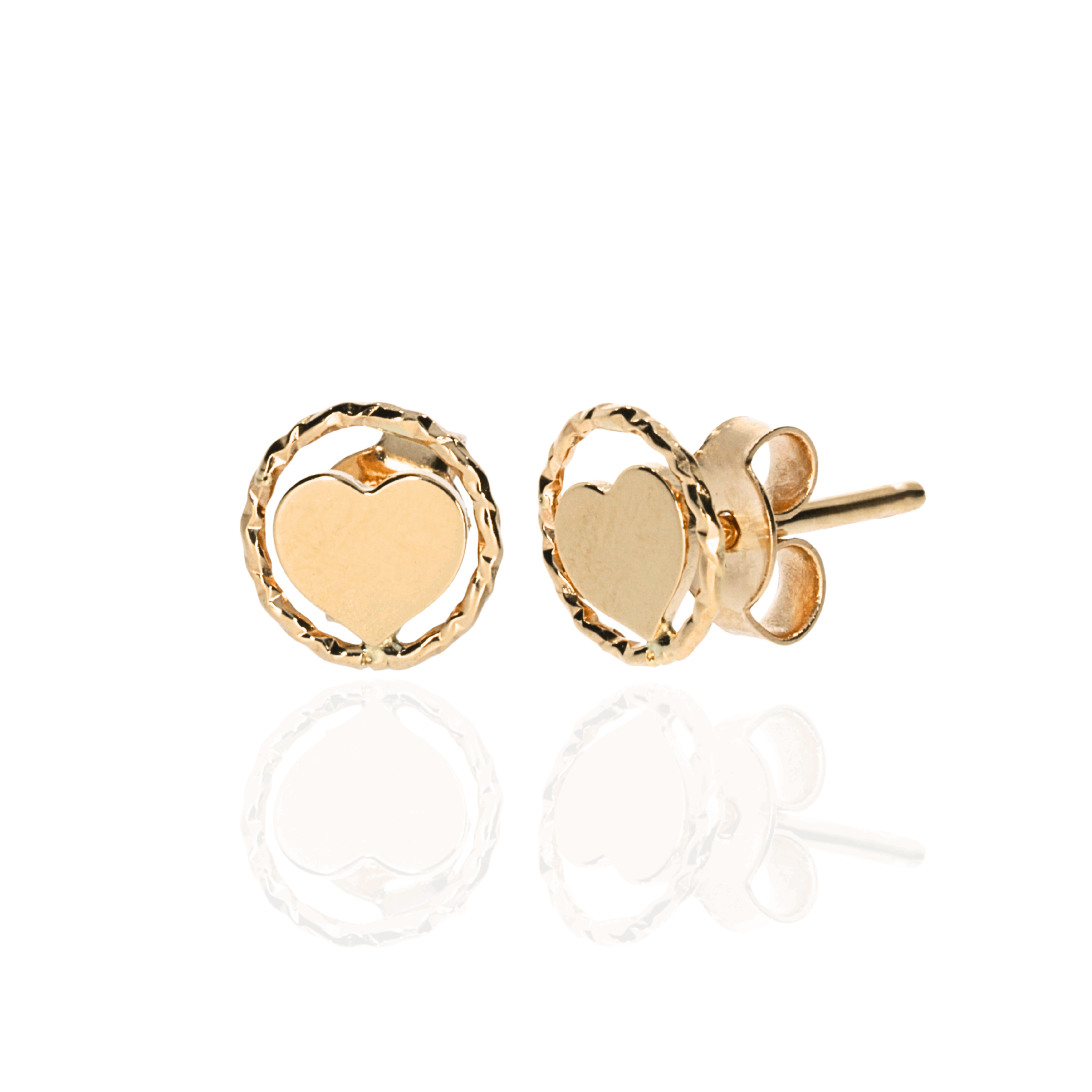 Cercei aur galben 14k