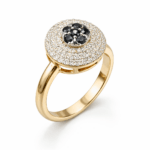 Inel aur galben cu diamante 201382