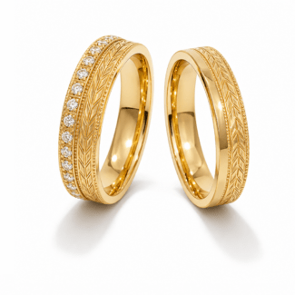 Verighete aur galben 14k, 4415