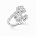 Inel din aur cu diamante