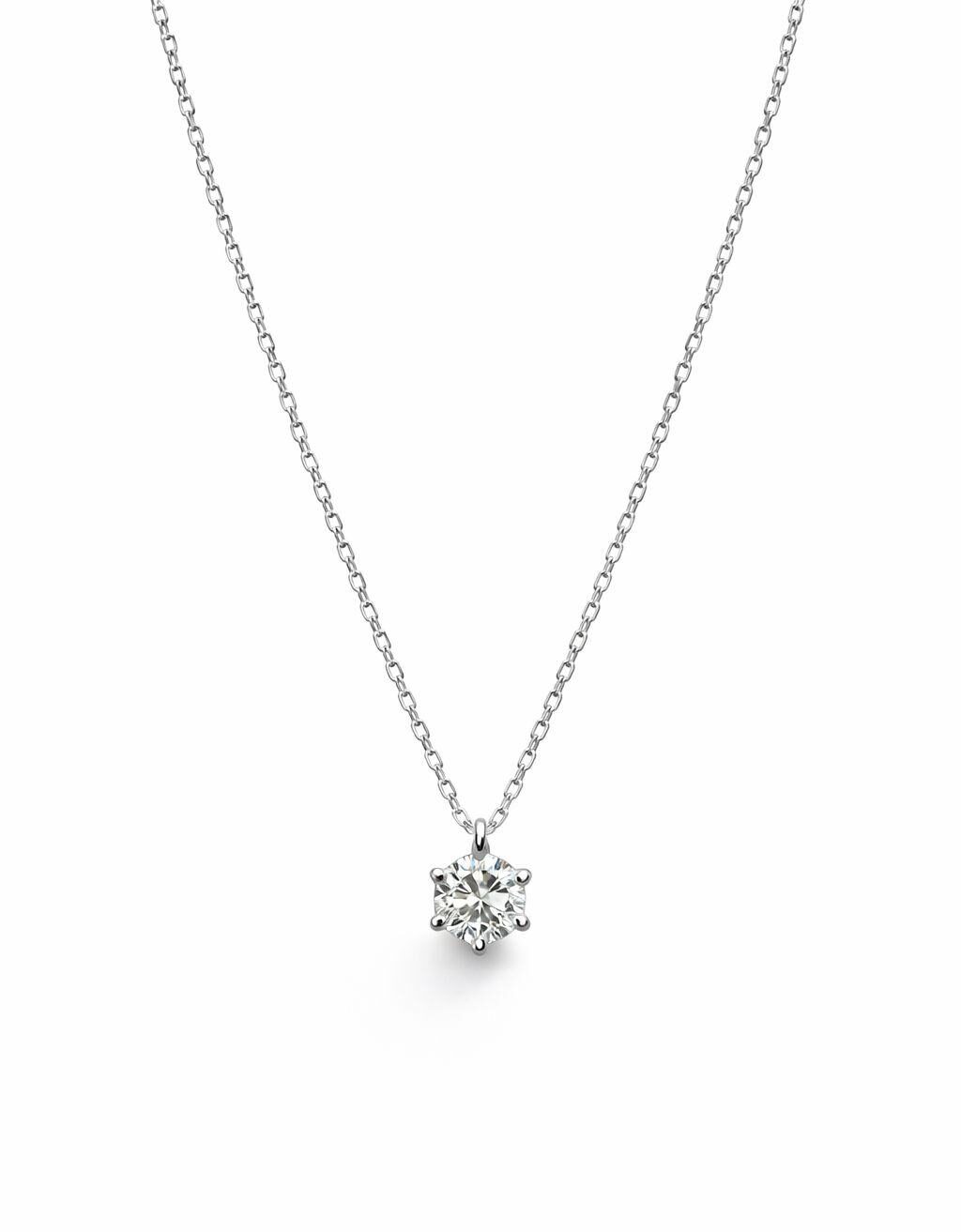 Lant aur alb cu diamante