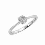 Inel aur alb cu diamante 22239