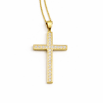 Lant aur galben cu diamante