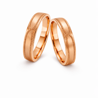 Verighete aur roz 14k, 3433