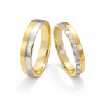 Verighete bicolore 14k, 4582