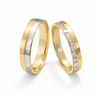 Verighete bicolore 14k, 4582