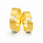 Verighete aur bicolor 14k, 434