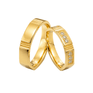 Verighete aur galben 14k 4642