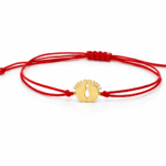 Bratara snur cu pandantiv picioruse 253