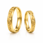 Verighete aur galben, model 4735