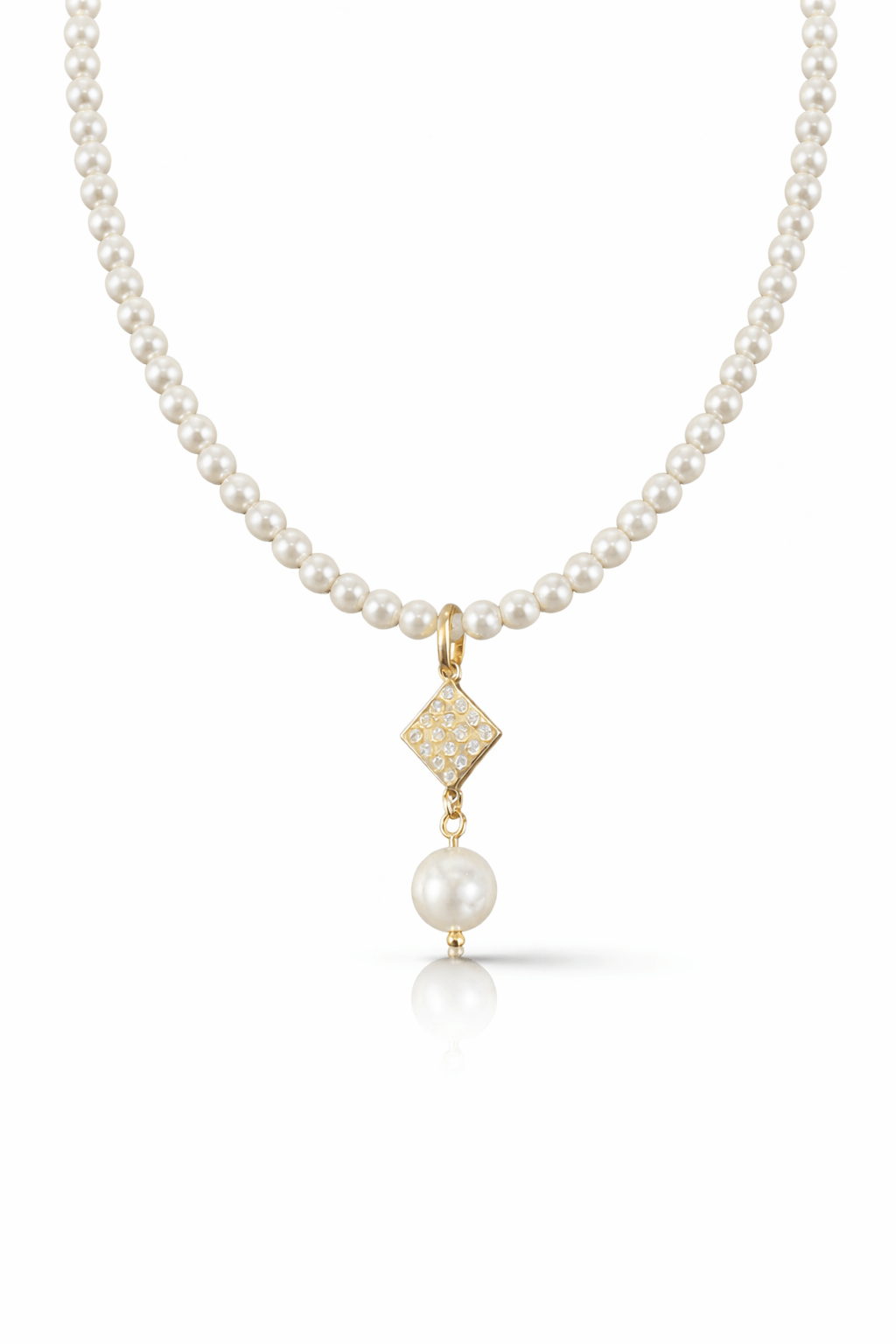 Colier din perle de cultura cu aur galben 14k 512