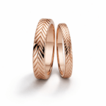 Verighete din aur roz 3516