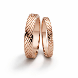 Verighete din aur roz 3516